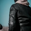Kép 6/8 - Clover Bullet-Pro 2 klasszikus stílusú bőr motorosdzseki (fekete)