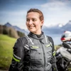Kép 3/7 - Clover Hyperblade WP Lady sport-túra motoroskabát hölgyeknek (szürke-fluosárga)