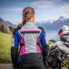 Kép 2/2 - Clover Hyperblade WP Lady sport-túra motoroskabát hölgyeknek (kék-fukszia)