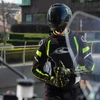 Kép 1/7 - Clover Rainblade-3 vízálló motoros dzseki szellőzőkkel és thermobéléssel (fekete-fluosárga)