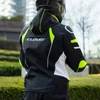 Kép 7/7 - Clover Rainblade-3 vízálló motoros dzseki szellőzőkkel és thermobéléssel (fekete-fluosárga)