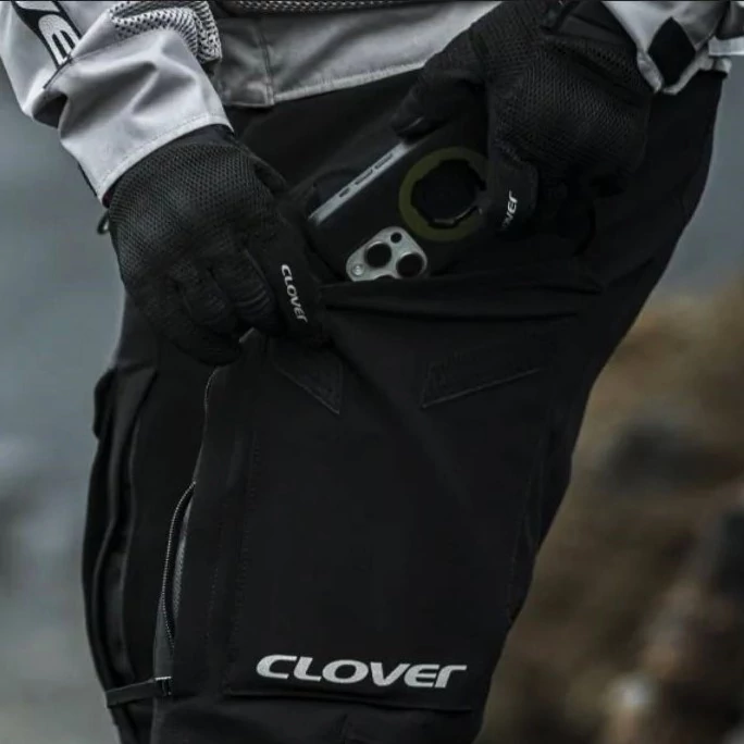 Clover ADV elasztikus túramotoros nadrág (fekete)